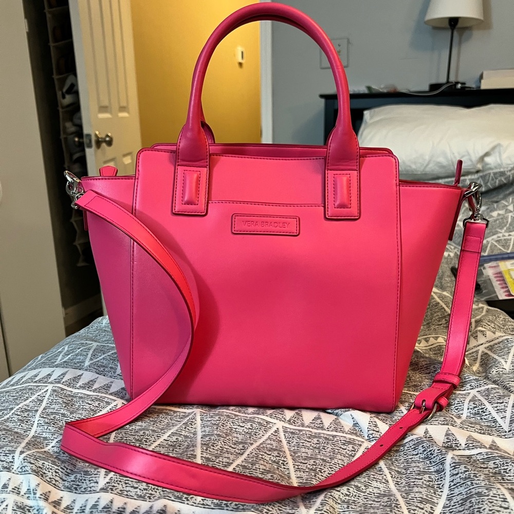 Vera Bradley Faux Leather Tote